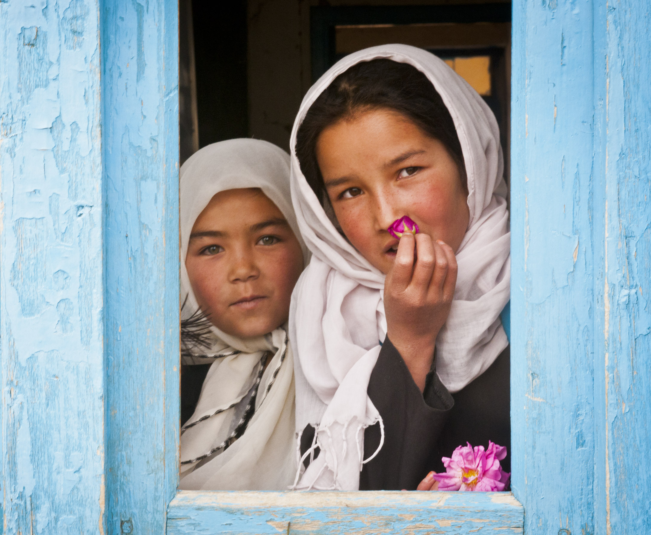 Girls and young women participating in education and vocational learning support in Afghanistan